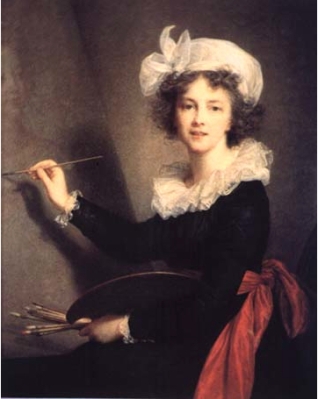 Self Portrait - Marie-Louise Elisabeth Vigée-Lebrun 1790